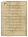 Extraordinary Spanish Inquisition Letter by Pope Clement VIII -- ''follow the errors of Mohamed...enforce greater punishments...cut off the lethal cult...by appointing more inquisitors''