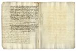 16th Century Order Issued by Pope Clement VIII -- Document Brings Uniformity to Religious Rituals -- ''...corrupt and changed ceremonies and rites...are to not be used...''