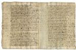 1583 Extensive Manuscript Relating to the Papacy of Gregory XIII -- ''... 3 provinces of Catalonia, Valencia, and Aragon, Gregory XIII extends to the them right of autonomy...''