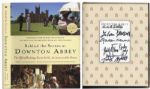 Downton Abbey Signed Book & DVD Lot -- With Screen Actors Guild COA