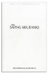 ''Saving Mr. Banks'' Script Signed by Its Leading Actors -- Including Tom Hanks, Emma Thompson Colin Farrell & More