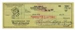 Lucille Ball Arnaz Signed Personal Check From 1955