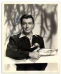 Robert Taylor Signed 8 x 10 Photo