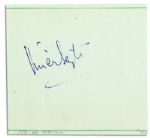 Vivien Leigh Signed Autograph Album Page 
