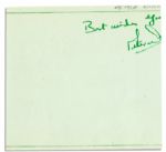 Vivien Leigh Signed Autograph Album Page 