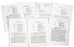 ''The Godfather Part III'' Signed Actor Contracts -- Al Pacino, Diane Keaton, Winona Ryder, Bridget Fonda, George Hamilton & Andy Garcia -- Pacino's $2.5 Million Contract is Twice Signed