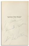 Rare Marilyn Monroe Signed ''Gentlemen Prefer Blondes'' -- The Novel That Inspired Her Most Iconic Role