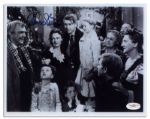 Jimmy Stewart Signed 10''x 8'' Photo From ''It's a Wonderful Life'' -- With JSA COA