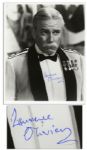 Sir Laurence Olivier Signed 8 x 10 Photo