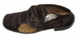 Bruce Lee Personally Owned & Worn Mahogany Leather Loafers