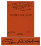 Star Trek Creator Gene Roddenberry The Star Trek Guide Signed -- Fine