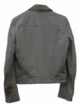 Martial Arts Legend Bruce Lee Personally Owned & Worn Grey Cotton Jacket -- With a COA From His Former Wife, Linda Lee
