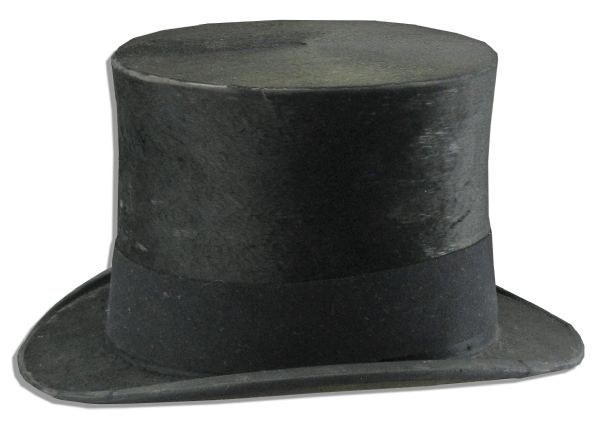 King George VI Worn Top Hat