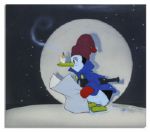 Disney Animation Cel From ''The Three Caballeros'' 