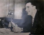 Senator Joe McCarthy Cold War Photo Signed -- 19.5 x 15.5