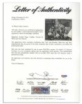 Apollo 1 Astronauts 10 x 8 Signed Photo -- Gus Grissom, Ed White & Roger Chaffee -- With PSA/DNA COA