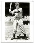 Joe DiMaggio 8'' x 10'' Signed Photo in His Yankee Pinstripes -- With JSA COA