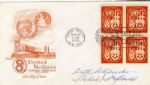 FDC Signed by Richard McDonald, Founder of Famed Restaurant Chain -- Celebrating the United Nations