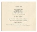 Buzz Aldrin ''Encounter With Tiber'' -- Limited Edition Book Signed -- #975 of 1,500 -- Fine