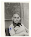 Polio Vaccine Pioneer Jonas Salk Signed 8 x 10 Photo