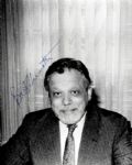 Baseball Commissioner Bart Giamatti Signed 8 x 10 Photo -- With JSA COA