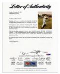 Ted Williams 8'' x 10'' Signed Photo -- With PSA/DNA COA