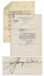 Baseball Hall of Famer George Weiss Typed Letter Signed to West Coast Scout Joe Devine