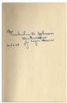 ''J. Edgar on Communism'' Signed by the Infamous FBI Director