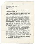 Walter O'Malley Autograph Note Signed -- ''...Calder Mackay at age 80 continues to be on the ball!'' 