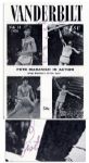 Pistol Pete Maravich Signed Vanderbilt College Basketball Program -- Scarce Signature Inscribed to Sports Journalist Boo Odem