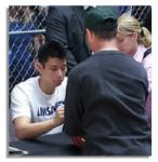 Jeremy Lin Signed Basketball -- With JSA COA