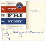 J. Edgar Hoover Signed The FBI Story: A Report to the People