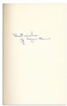 J. Edgar Hoover Signed ''The FBI Story: A Report to the People''