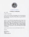 Apollo 15 Flown Republic of The Congo Flag -- Signed & Inscribed by Al Worden