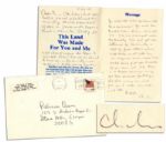 Manson Family Killer Charles Tex Watson Autograph Letter Signed From Prison