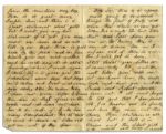 California Gold Rush Autograph Letter Signed -- ''...We are going to Start up to the mountains tomorow I guess. there is very faverable reports coming down from the mountains every day...''