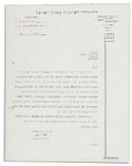 Hadassah Founder Henrietta Szold Hebrew Typed Letter Signed