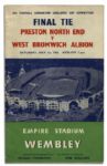 F.A. Cup Final 1954 Program 