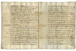 Papal Brief Manuscript From Pope Pius V -- Circa 1572