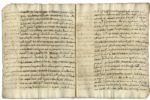 Papal Brief Manuscript From Pope Pius V -- Circa 1572
