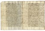 Papal Brief Manuscript From Pope Pius V -- Circa 1572