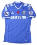Samuel Eto'o Chelsea Match Worn Chelsea Shirt Signed