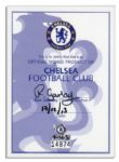 Samuel Eto'o Chelsea Match Worn Chelsea Shirt Signed