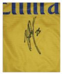 Arsenal Football Shirt Match Worn and Signed by Nicklas Bendtner