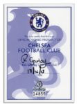 Cesar Azpilicueta Match Worn Chelsea Football Shirt Signed