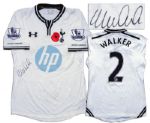 Kyle Walker Match Worn Tottenham Hotspur Match Worn Shirt Signed