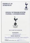 Roberto Soldado Match Worn Tottenham Hotspur Football Shirt Signed