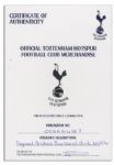Andros Townsend Match Worn Tottenham Hotspur Football Shirt Signed