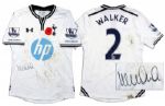 Kyle Walker Match Worn Tottenham Hotspur Match Worn Shirt Signed