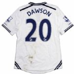 Michael Dawson Match Worn Tottenham Hotspur Match Worn Shirt Signed